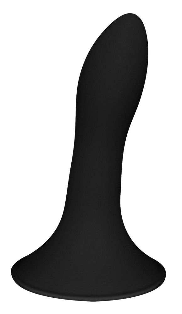 Hitsens 5 - alakítható, tapadótalpas anál dildó (fekete)
