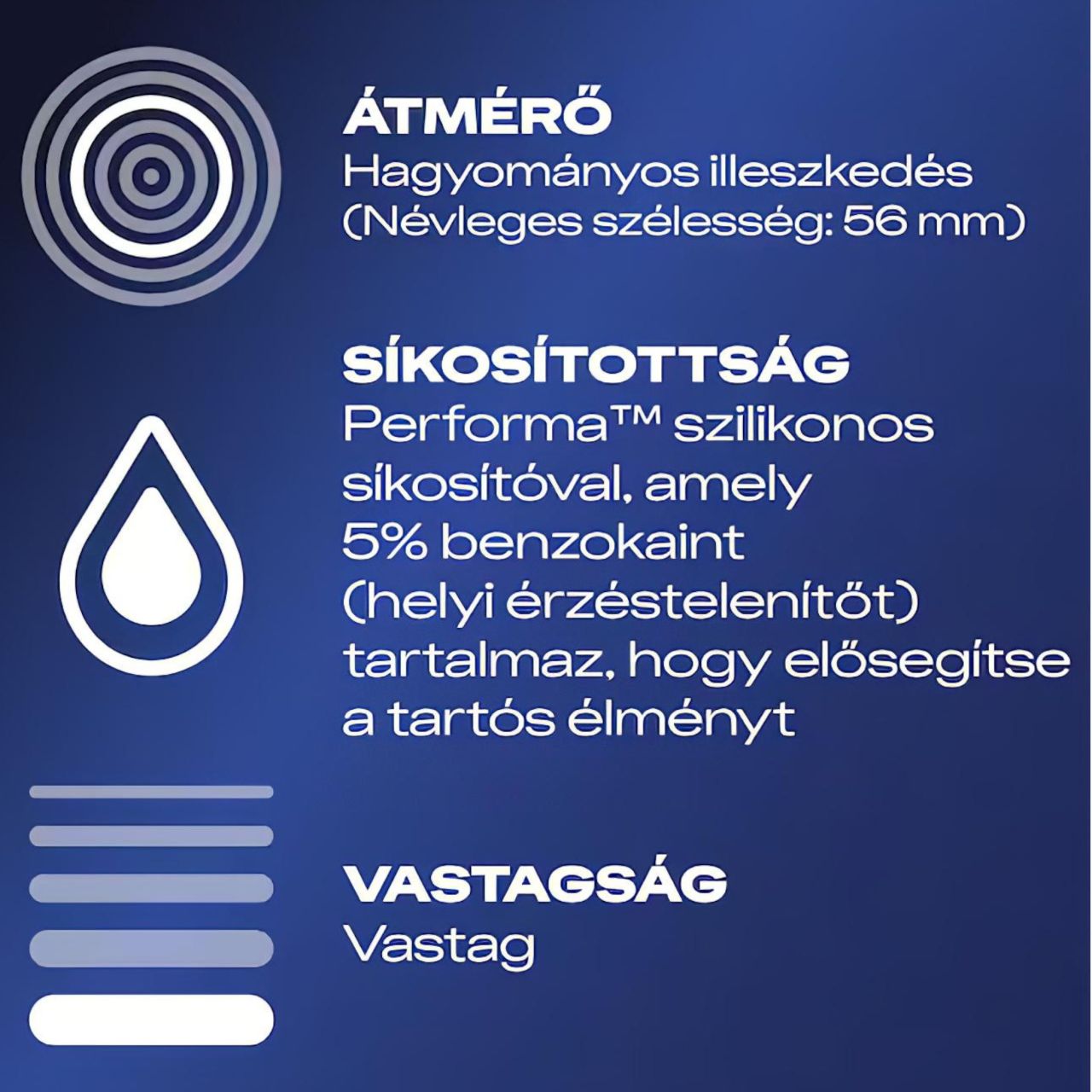 Durex Mutual Pleasure - óvszer (3db)