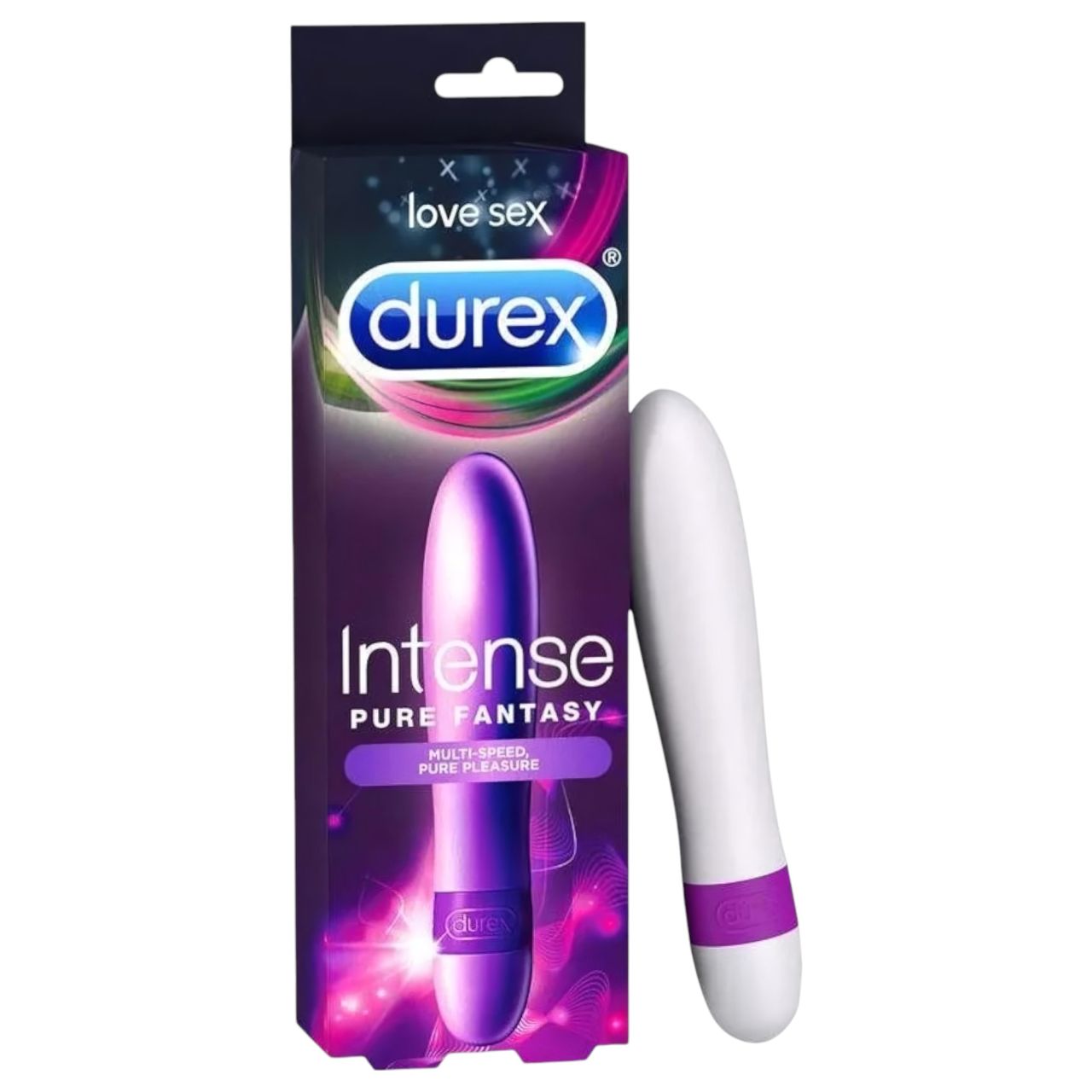 Durex Intense Pure Fantasy - rúdvibrátor (fehér) -