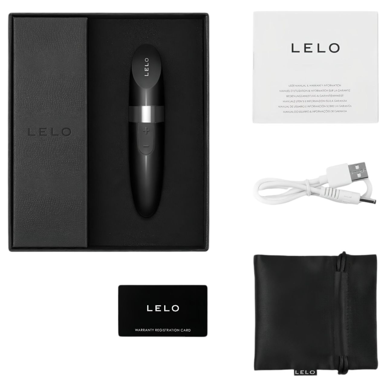 LELO Mia 2 - utazó rúzs vibrátor (fekete) LELO Mia 2 - utazó rúzs vibrátor (fekete)