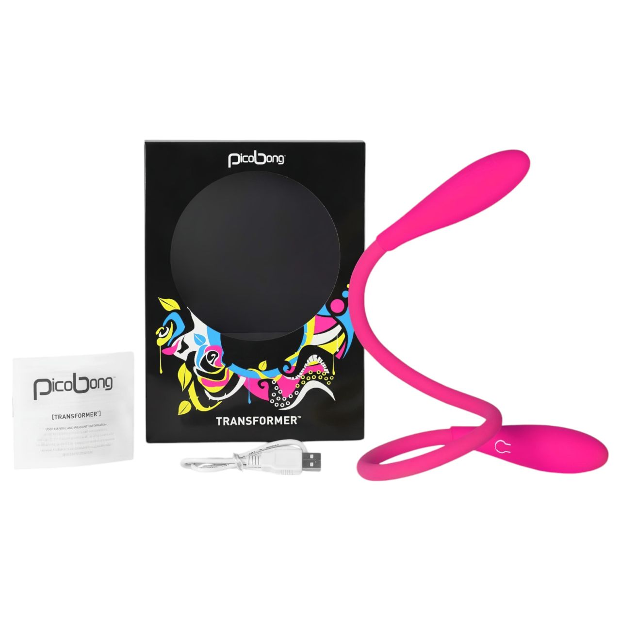 Picobong Transformer - vízálló unisex vibrátor (pink) Picobong Transformer - vízálló unisex vibrátor (pink)