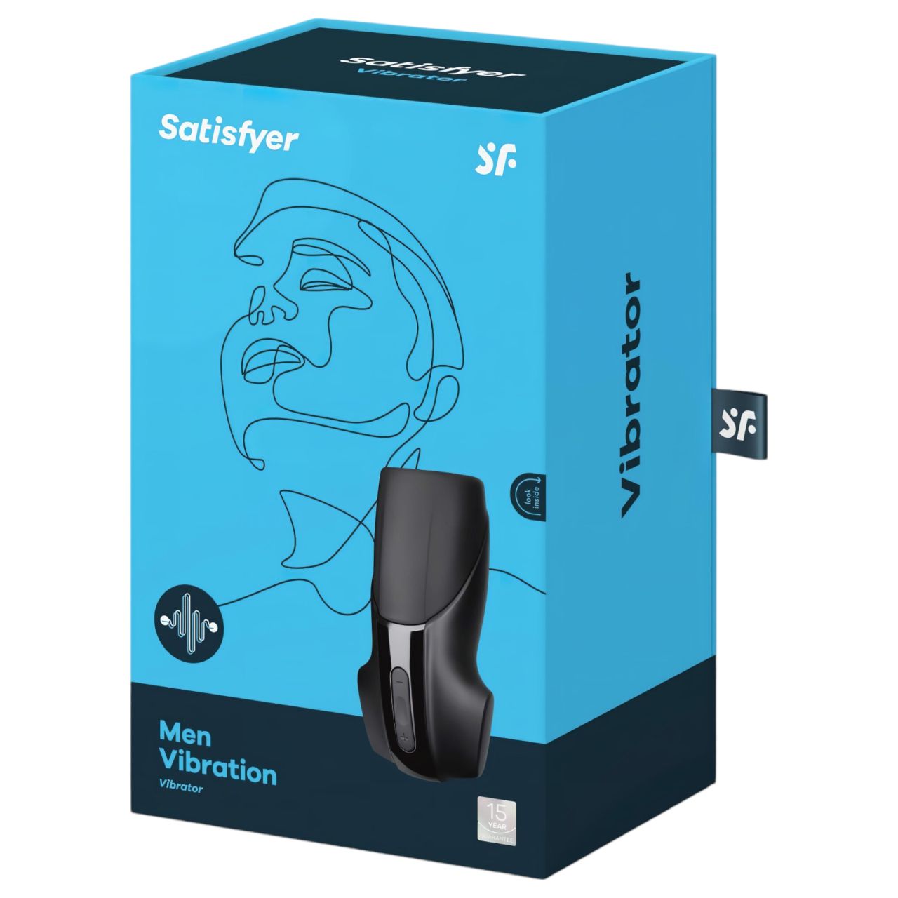 Satisfyer Men Vibration - akkus makkvibrátor (fekete) Satisfyer Men Vibration - akkus makkvibrátor (fekete)