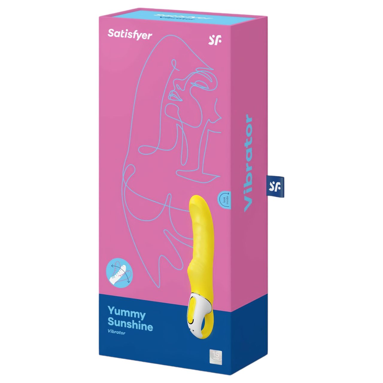 Satisfyer Yummy Sunshine - vízálló G-pont vibrátor (sárga) Satisfyer Yummy Sunshine - vízálló G-pont vibrátor (sárga)