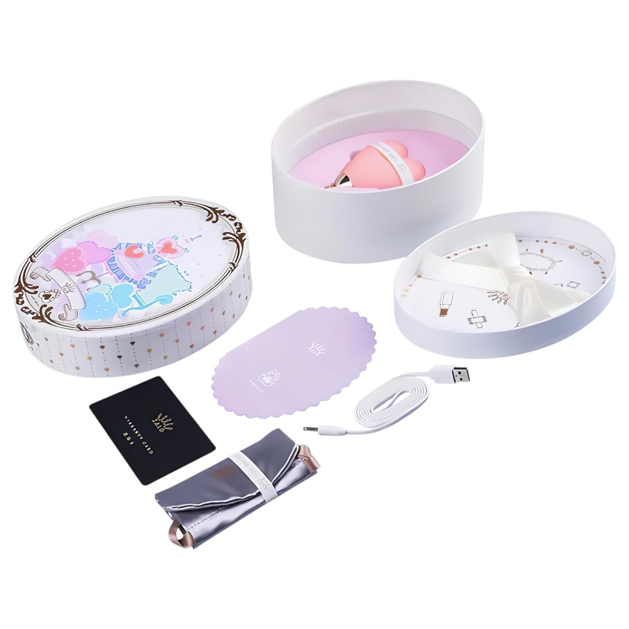 / ZALO Baby Heart - okos vízálló csikló vibrátor (pink) / ZALO Baby Heart - okos vízálló csikló vibrátor (pink)