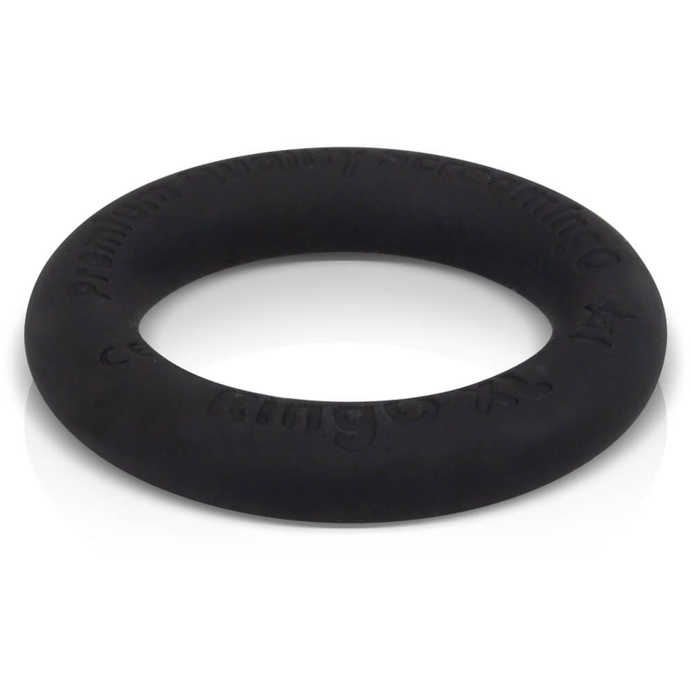 Screaming O Ritz XL - szilikon péniszgyűrű (fekete)