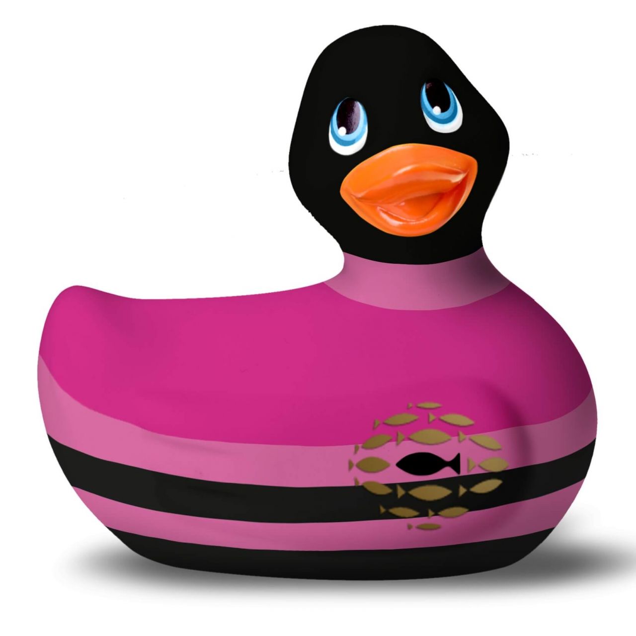/ My Duckie Colors 2.0 - vízálló csiklóvibrátor (fekete-pink)