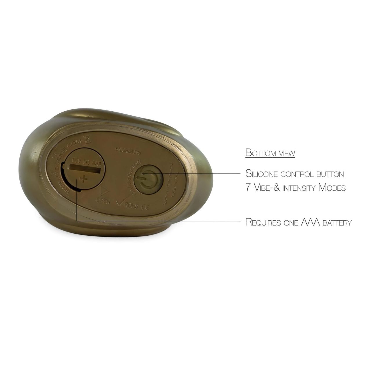 My Duckie Paris 2.0 - csikló vibrátor (arany) My Duckie Paris 2.0 - csikló vibrátor (arany)