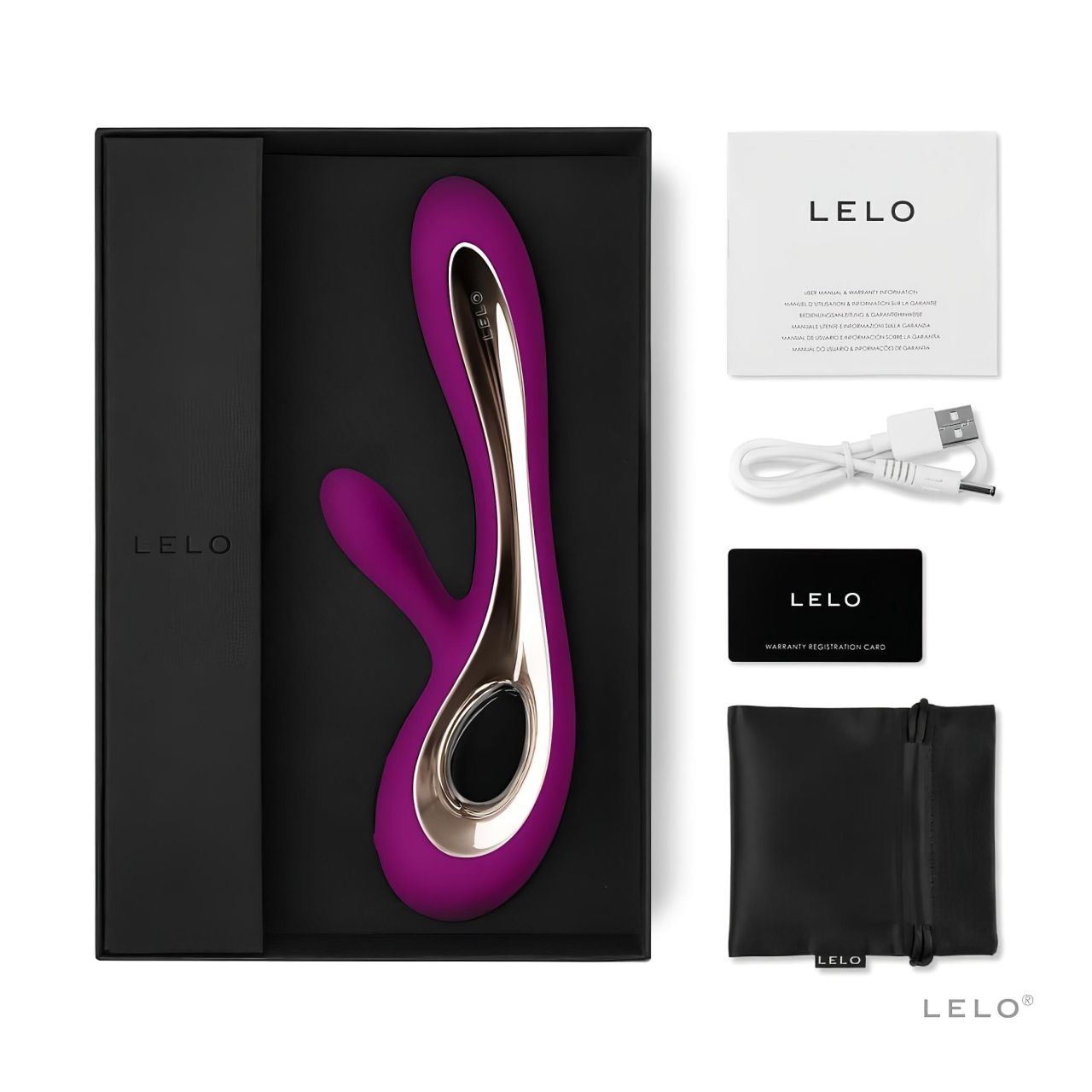 LELO Soraya 2 - vízálló csiklókaros vibrátor (lila) LELO Soraya 2 - vízálló csiklókaros vibrátor (lila)