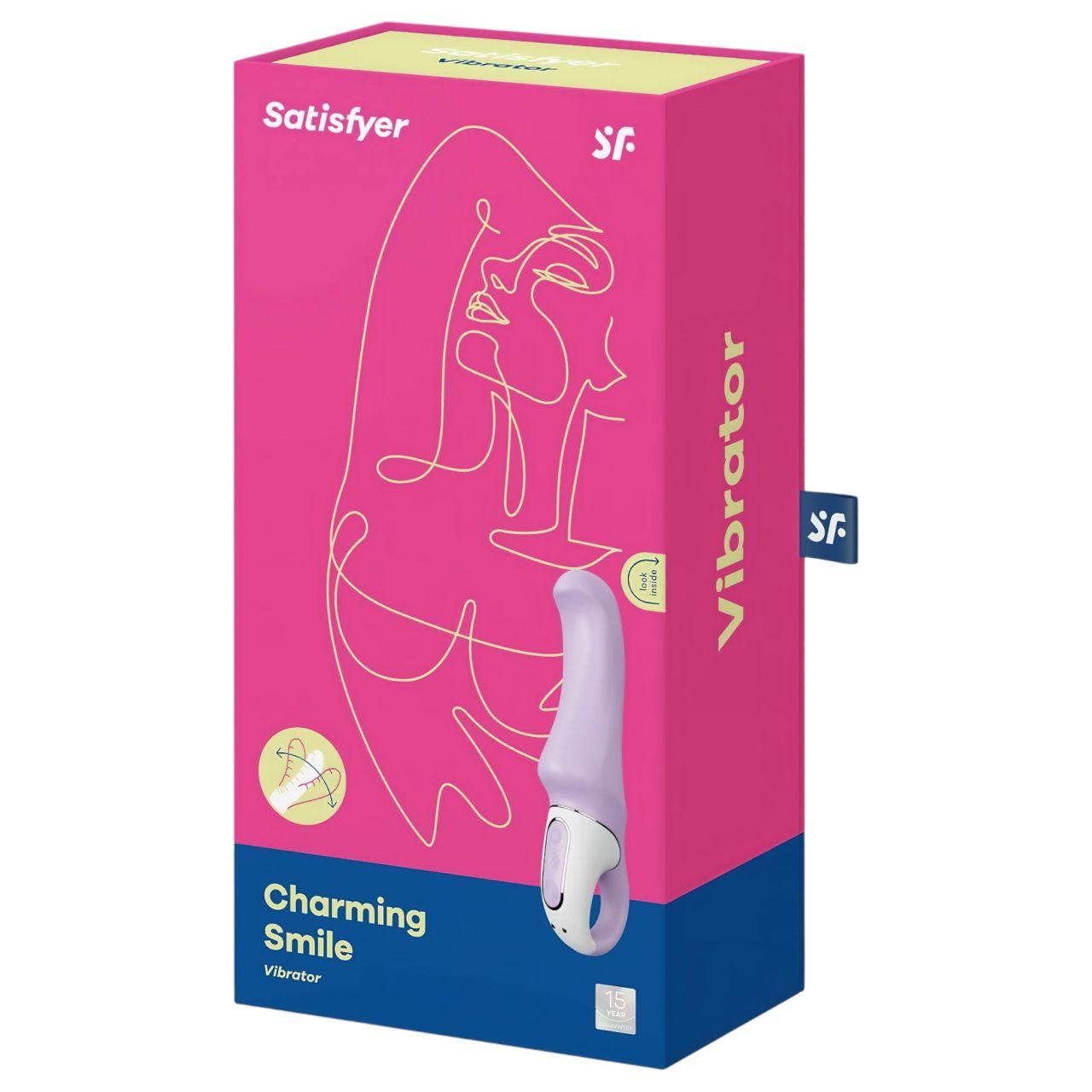 Satisfyer Charming Smile - vízálló, akkus G-pont vibrátor (lila) Satisfyer Charming Smile - vízálló, akkus G-pont vibrátor (lila)