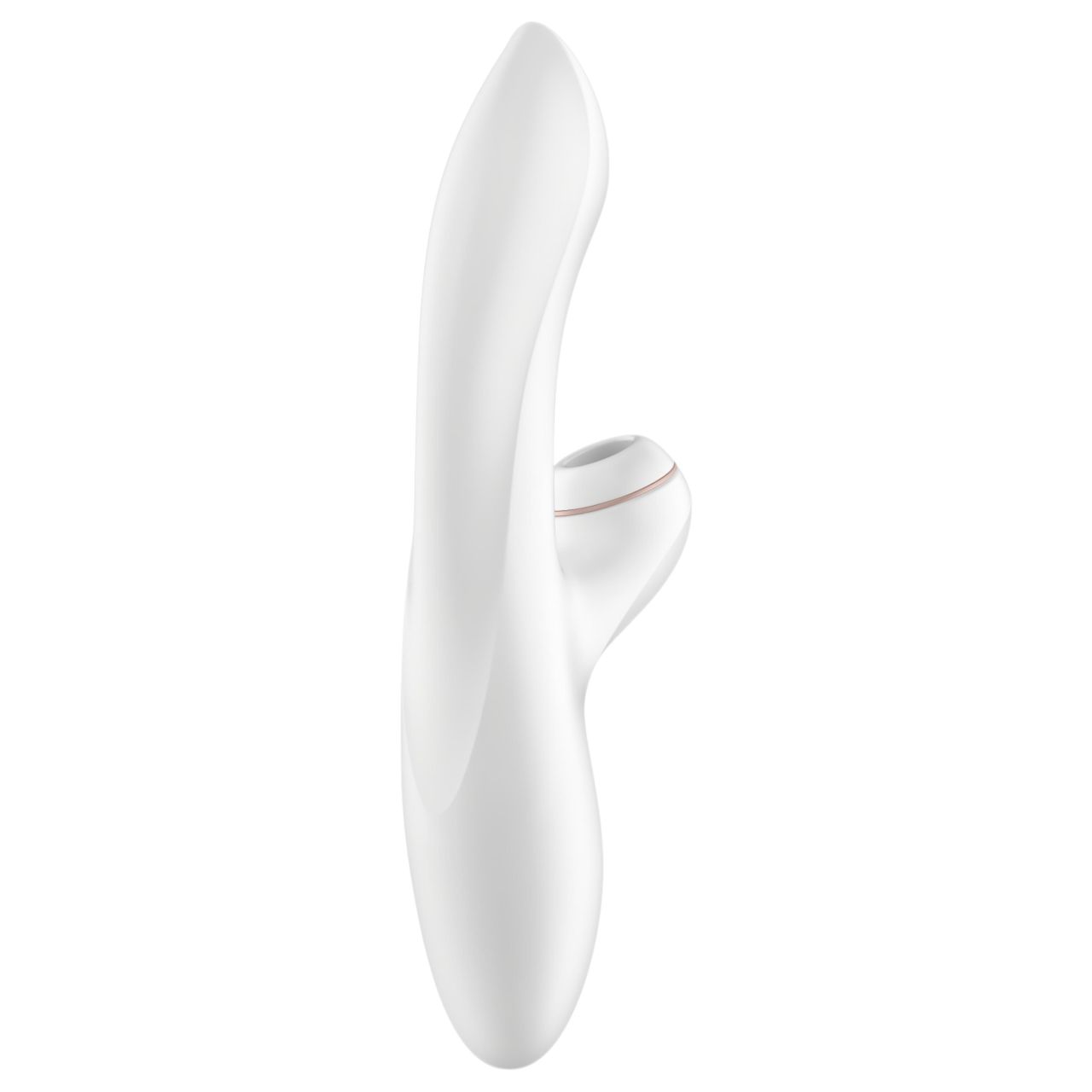 Satisfyer Pro+ G-spot - csiklóizgató és G-pont vibrátor (fehér)