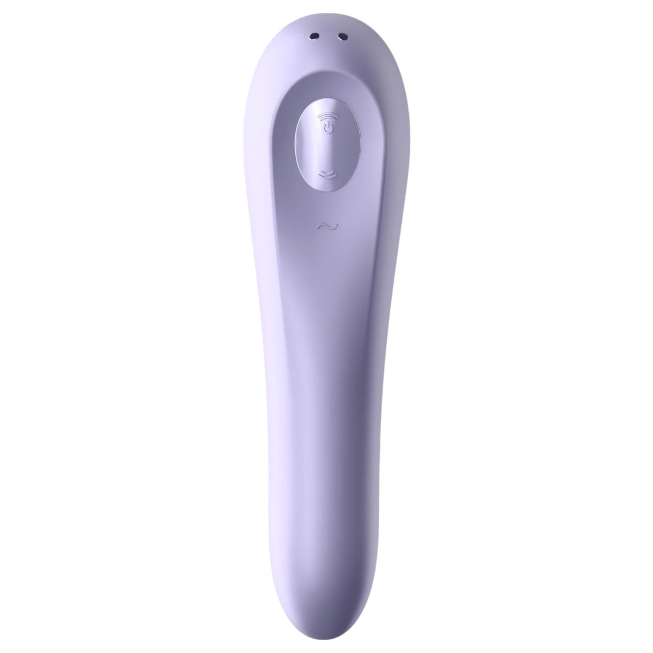 Satisfyer Dual Pleasure - okos léghullámos 2in1 vibrátor (lila)