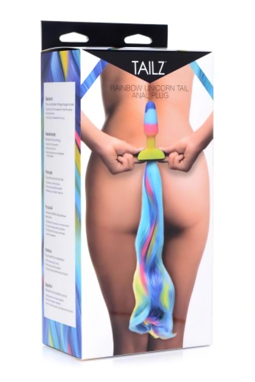 TAILZ - unikornis, szilikon anál plug (szivárvány) TAILZ - unikornis, szilikon anál plug (szivárvány)