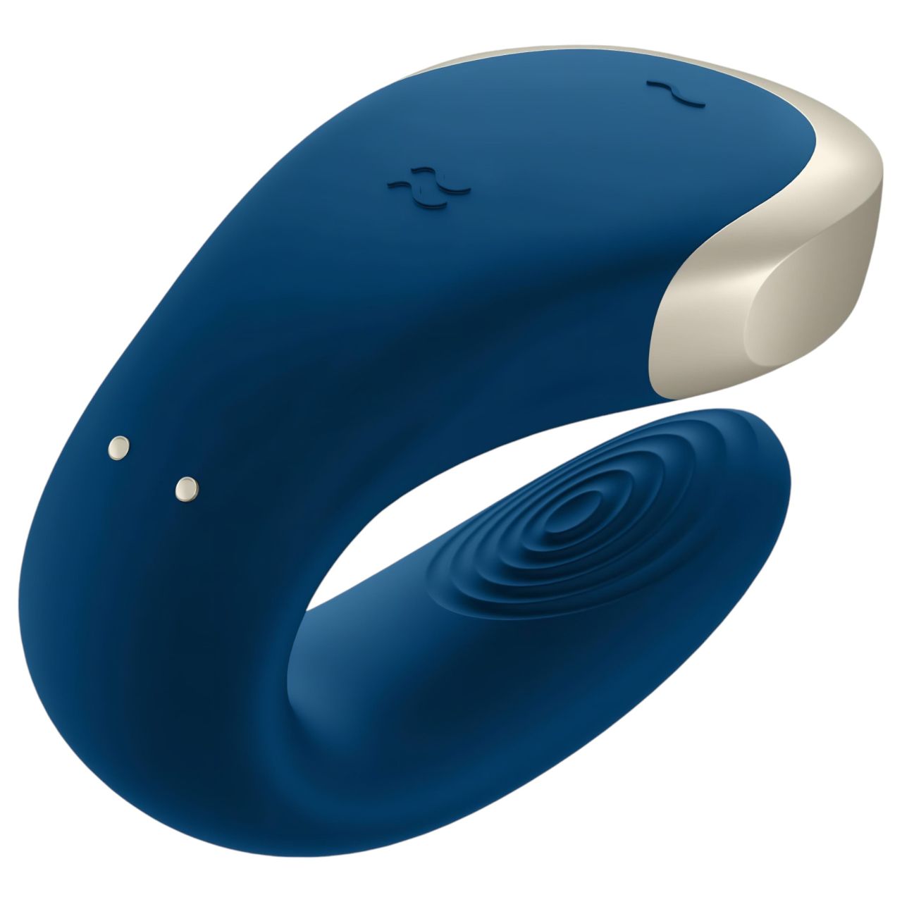 Satisfyer Double Love - okos párvibrátor (kék) Satisfyer Double Love - okos párvibrátor (kék)
