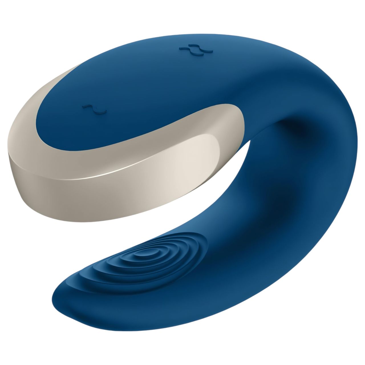 Satisfyer Double Love - okos párvibrátor (kék) Satisfyer Double Love - okos párvibrátor (kék)