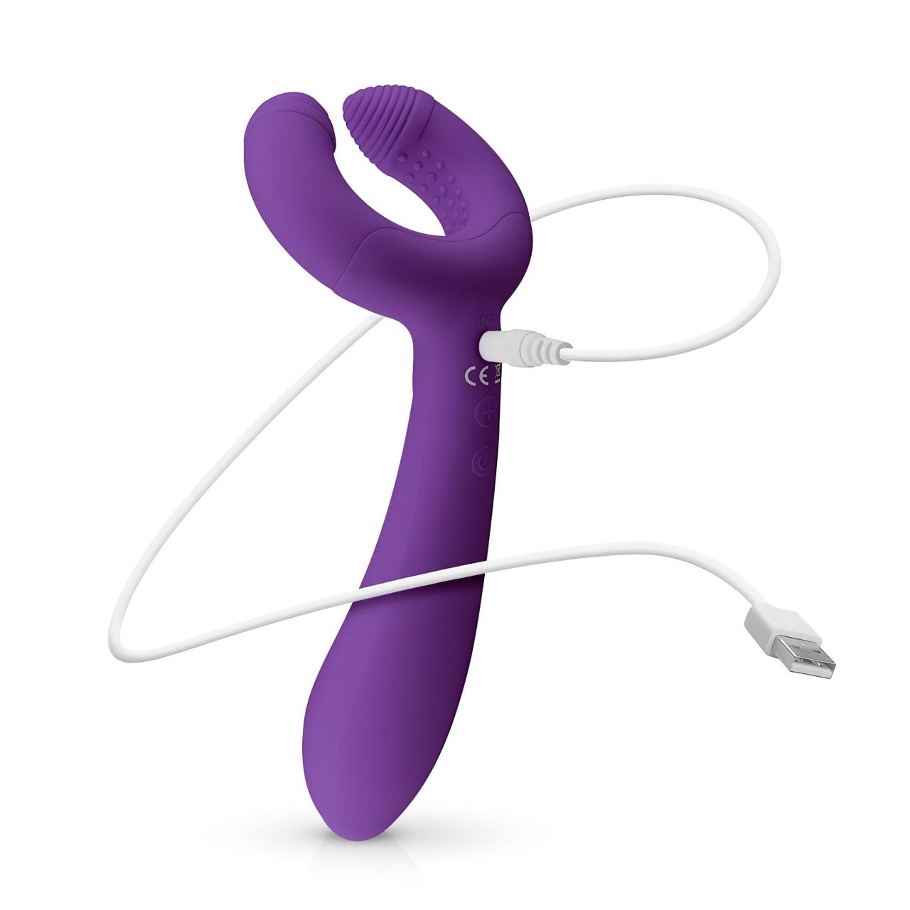 Easytoys Couple - akkus, vízálló párvibrátor (lila) Easytoys Couple - akkus, vízálló párvibrátor (lila)