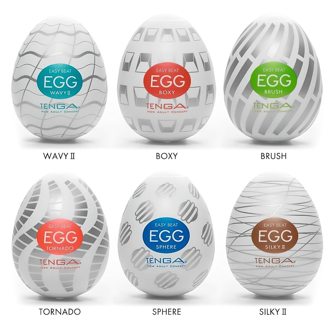 TENGA Egg New Standard - tojás maszturbátor (6db) TENGA Egg New Standard - tojás maszturbátor (6db)