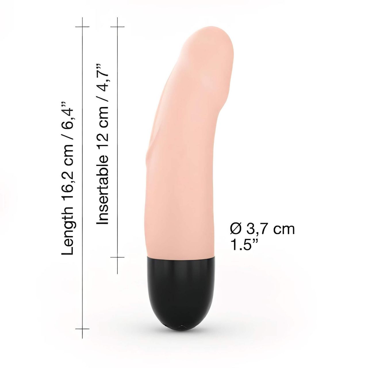 Dorcel Real Vibration S 2.0 - akkus vibrátor (natúr)