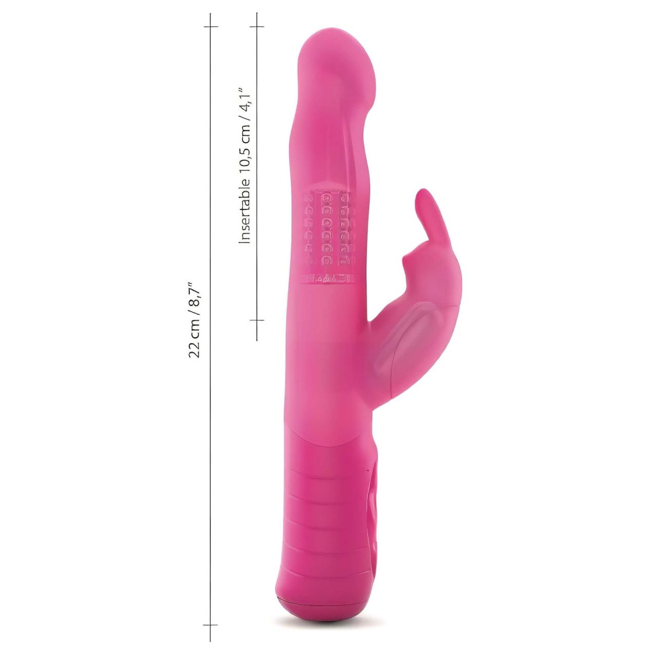 / Dorcel Baby Rabbit 2.0 - akkus, csiklókaros vibrátor (pink)