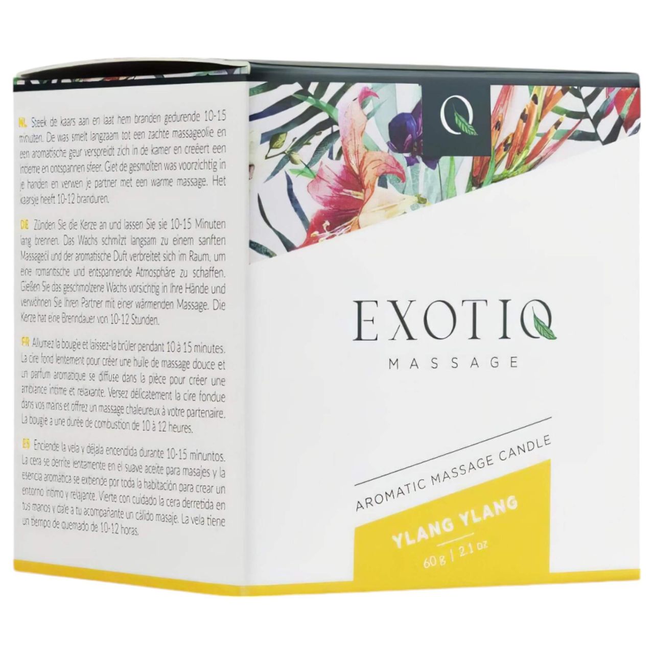 Exotiq - illatos masszázsgyertya - ylang ylang (60g)