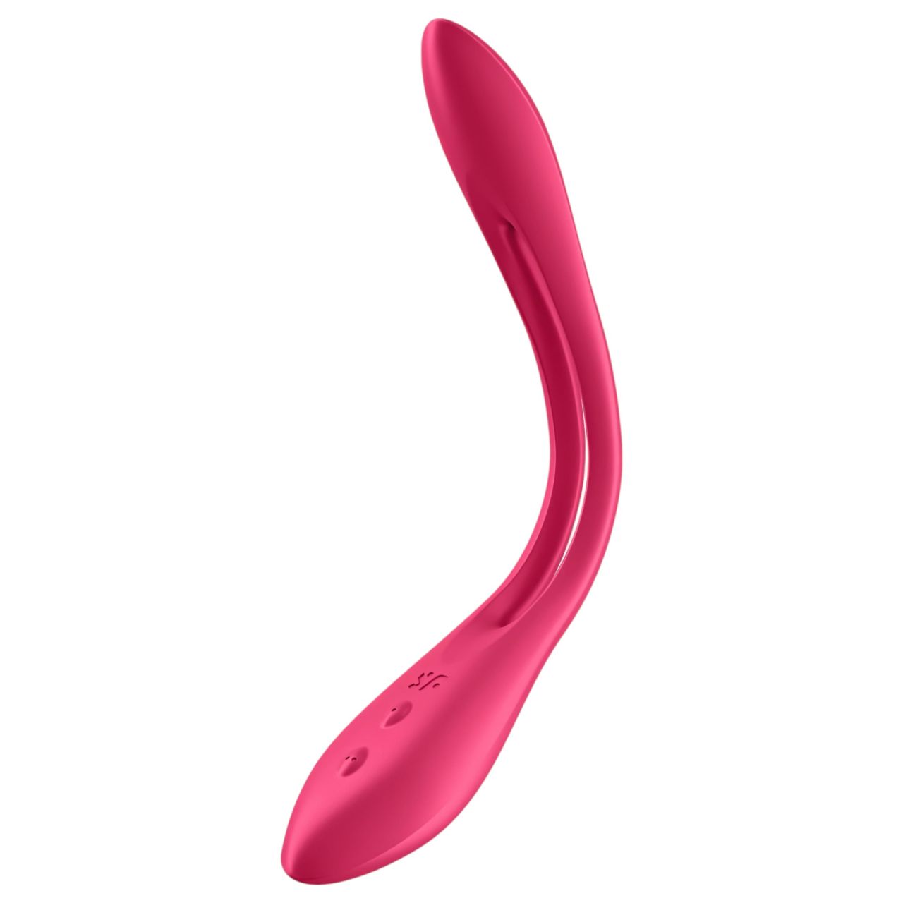 Satisfyer Elastic Joy - akkus, flexibilis párvibrátor (piros)