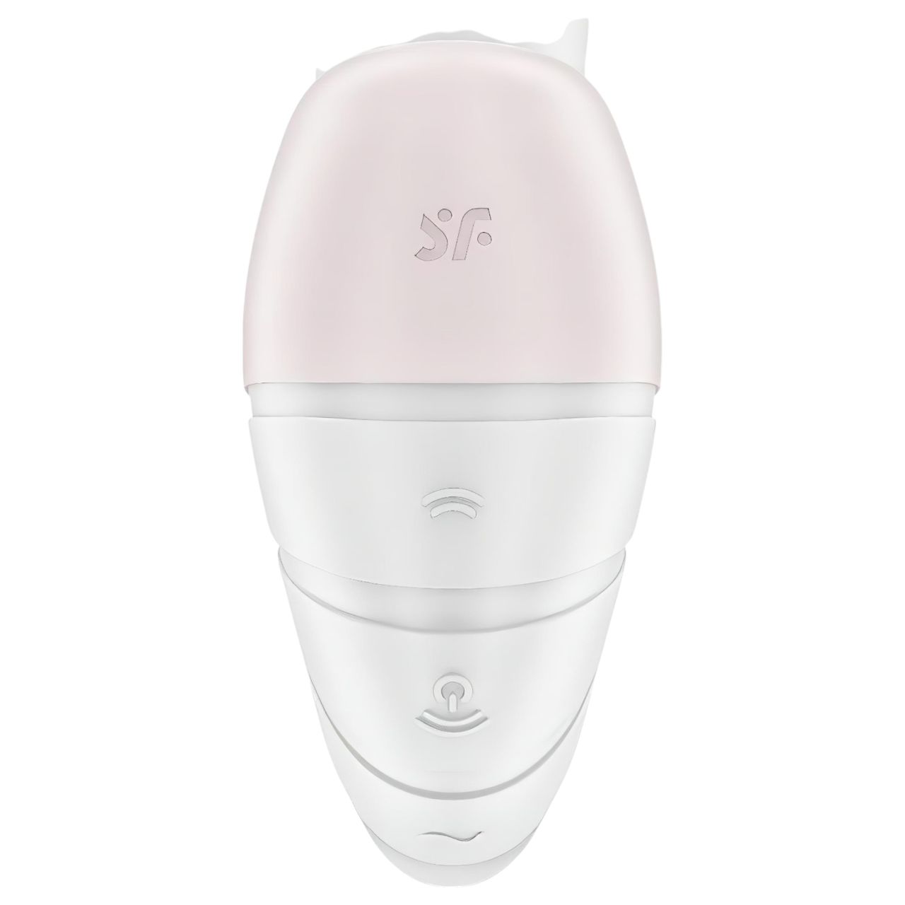 Satisfyer Supernova - akkus, léghullámos 2in1 vibrátor (fehér)