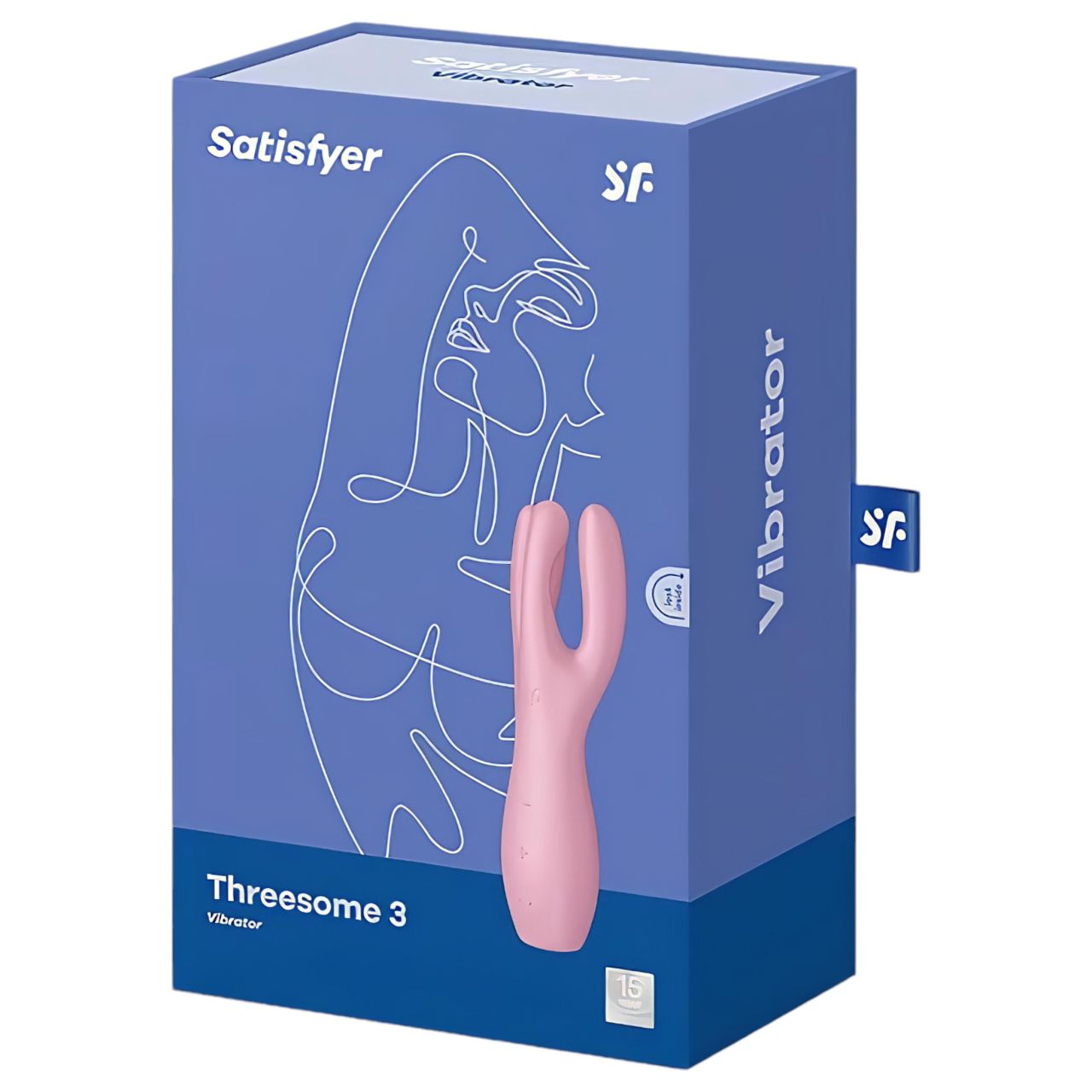 Satisfyer Threesome 3 - akkus csikló vibrátor (pink) Satisfyer Threesome 3 - akkus csikló vibrátor (pink)
