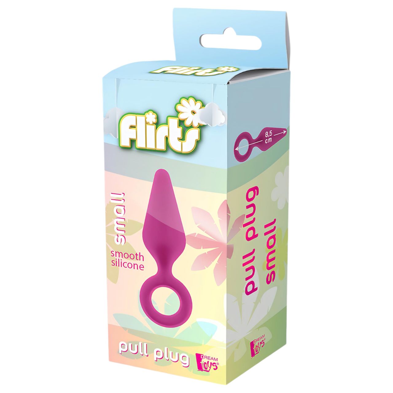 Flirts Pull Plug - kicsi anál dildó (pink)