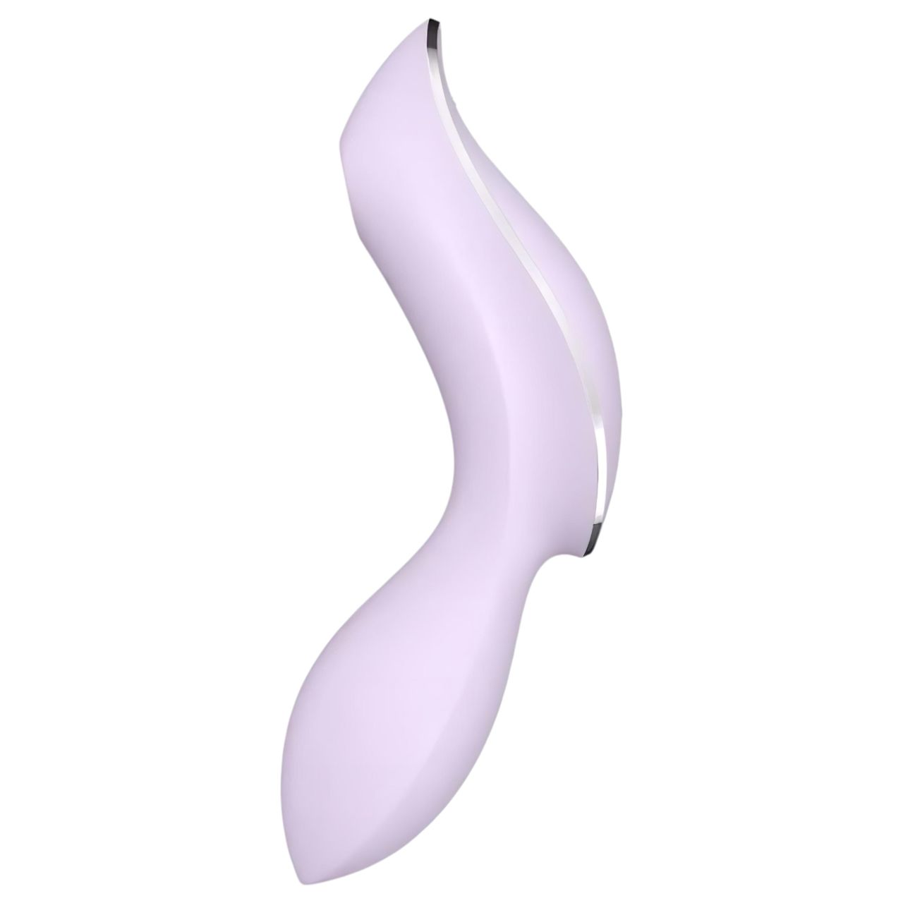 Satisfyer Curvy Trinity 2 - akkus léghullámos 2in1 vibrátor (lila)