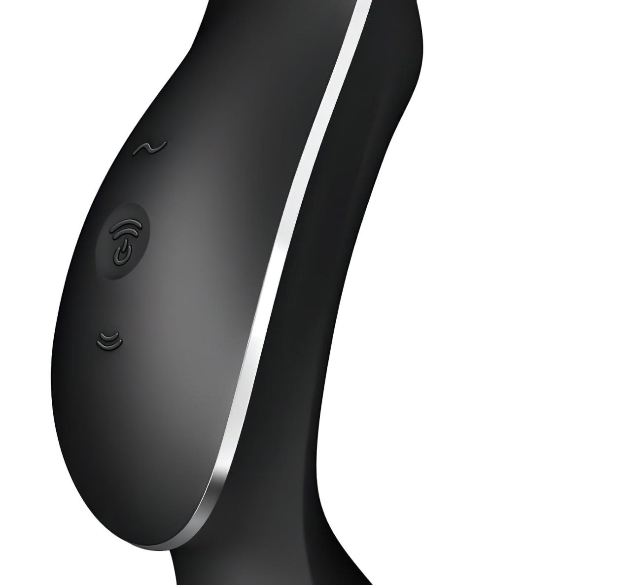 Satisfyer Curvy Trinity 2 - léghullámos 2in1 vibrátor (fekete) Satisfyer Curvy Trinity 2 - léghullámos 2in1 vibrátor (fekete)