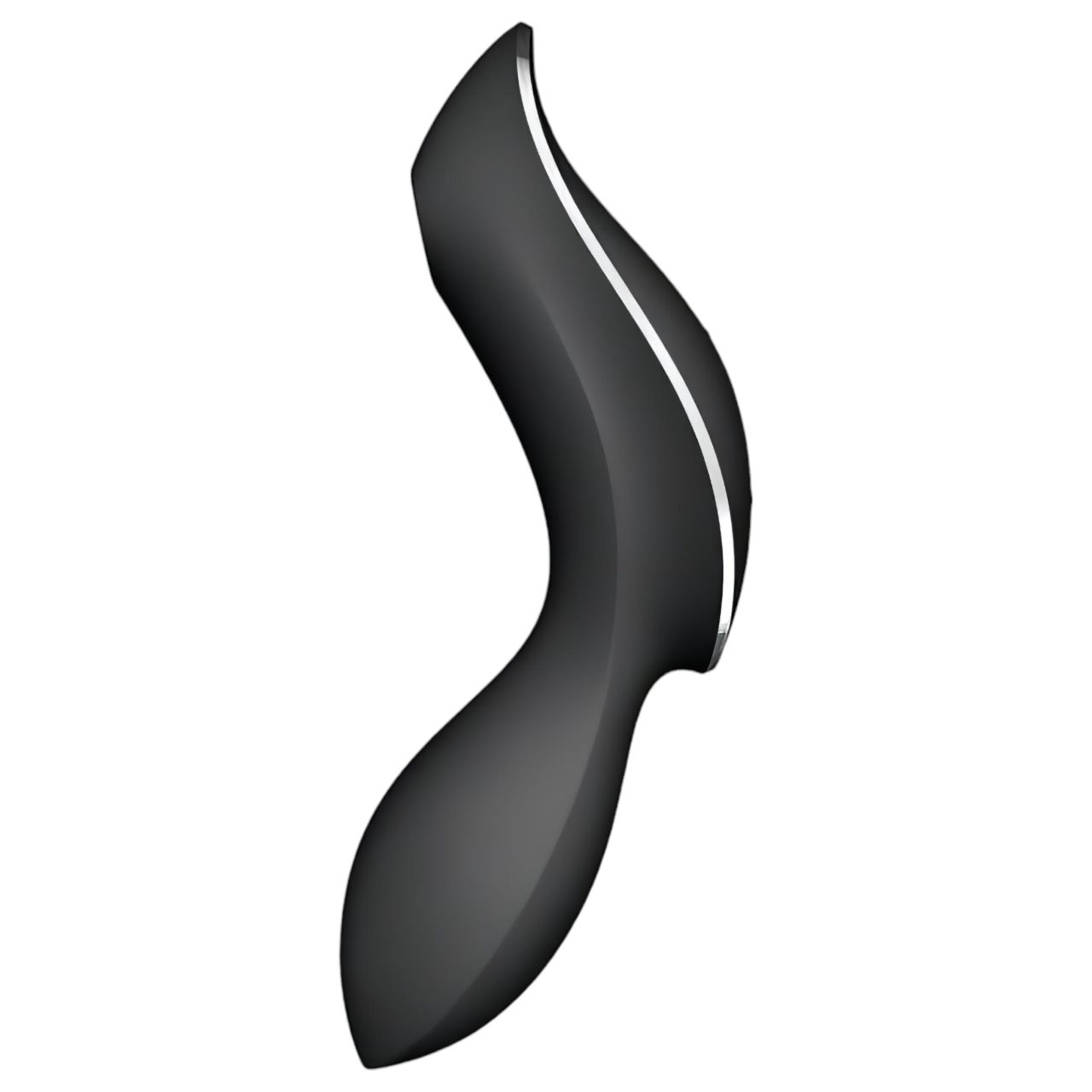 Satisfyer Curvy Trinity 2 - léghullámos 2in1 vibrátor (fekete) Satisfyer Curvy Trinity 2 - léghullámos 2in1 vibrátor (fekete)