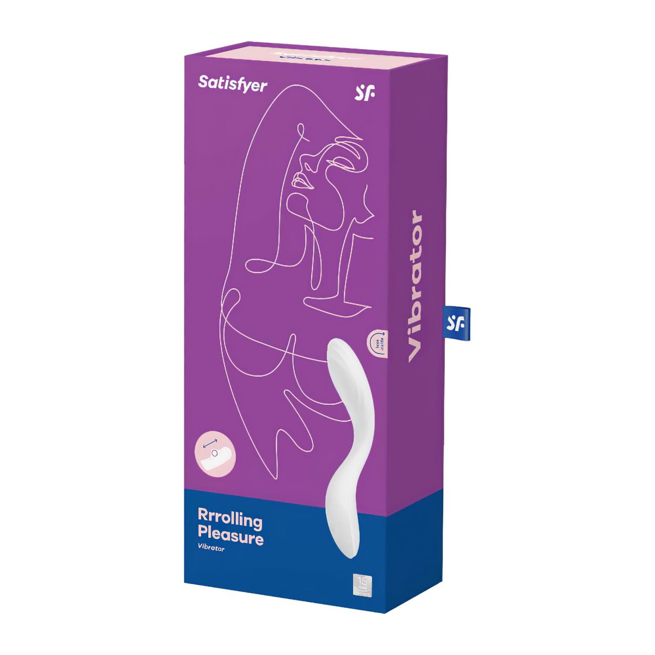 Satisfyer Rrrolling - mozgó golyós G-pont vibrátor (fehér) Satisfyer Rrrolling - mozgó golyós G-pont vibrátor (fehér)