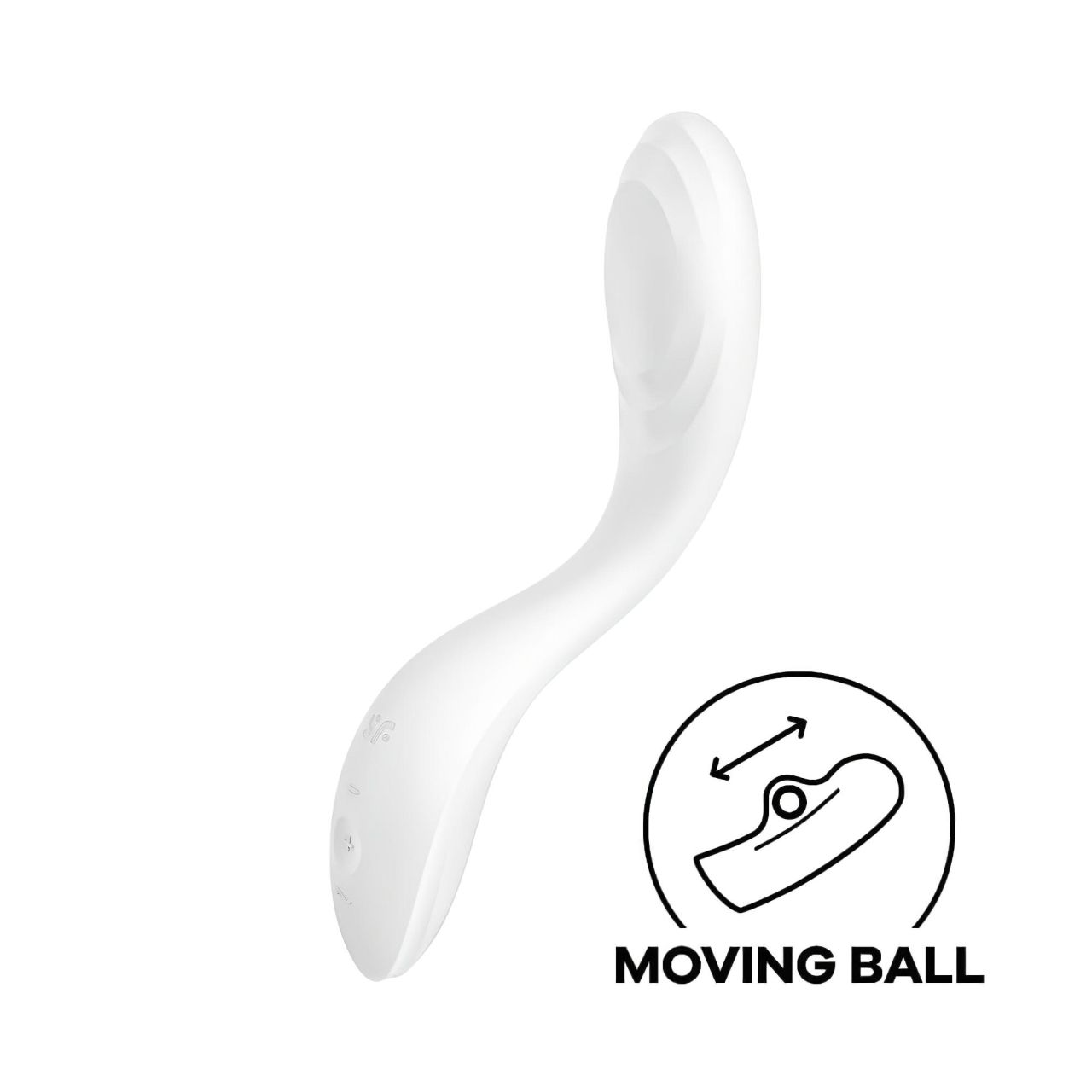 Satisfyer Rrrolling - mozgó golyós G-pont vibrátor (fehér) Satisfyer Rrrolling - mozgó golyós G-pont vibrátor (fehér)