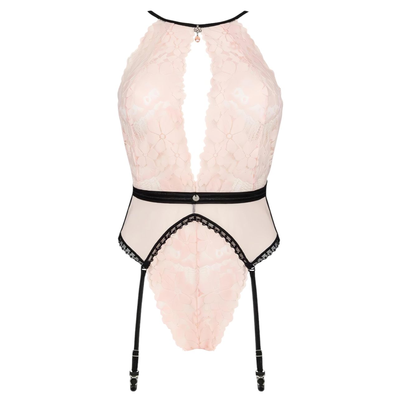 Obsessive Lilines - harisnyatartós body (pink) Obsessive Lilines - harisnyatartós body (pink)