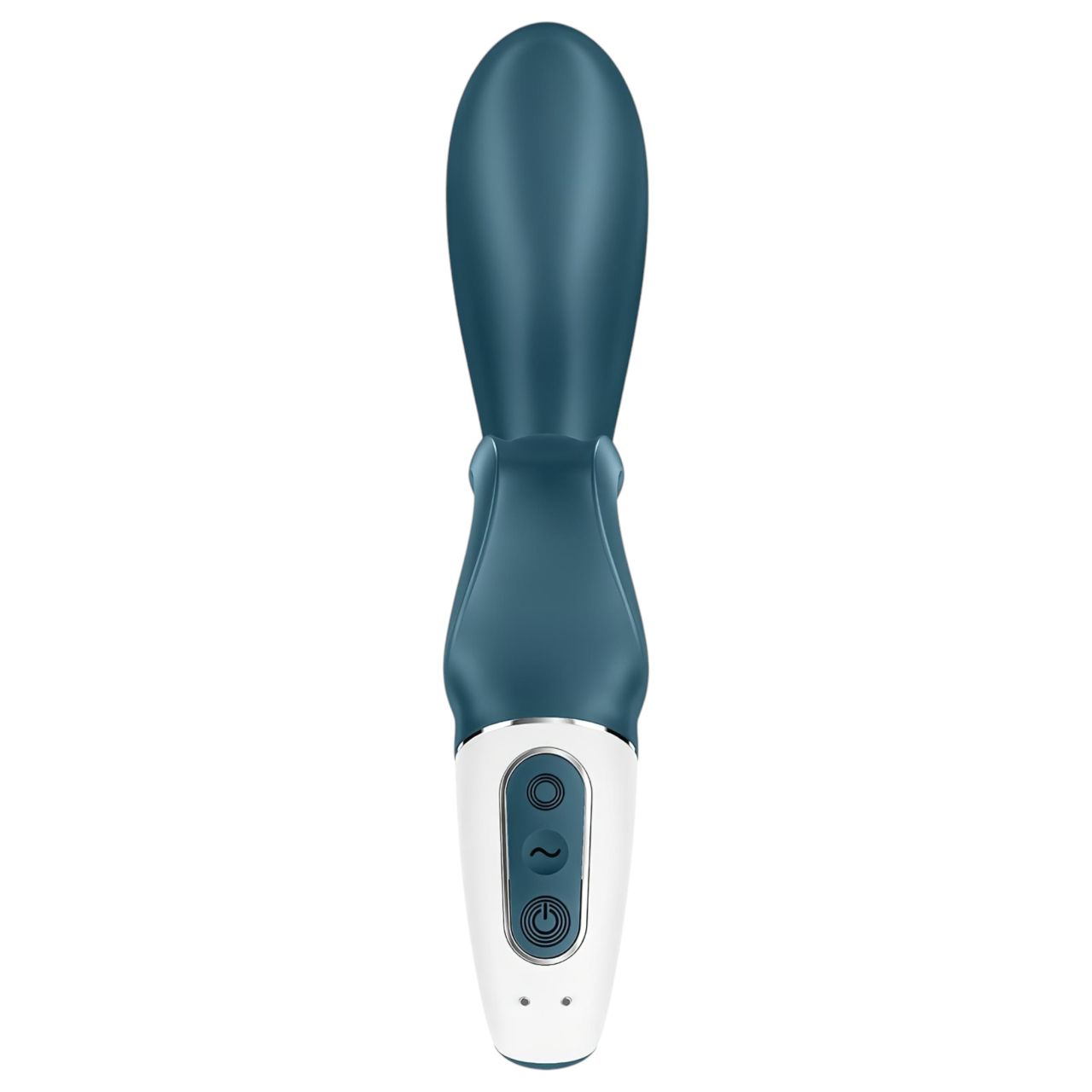 Satisfyer Hug Me - okos csiklókaros vibrátor (szürkés-kék)