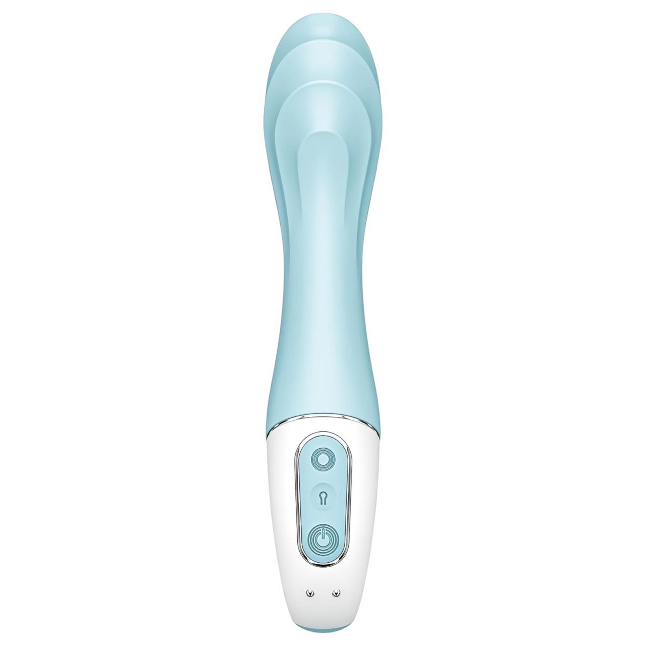 Satisfyer Air Pump Vibrator 5 - okos pumpálható vibrátor (kék)