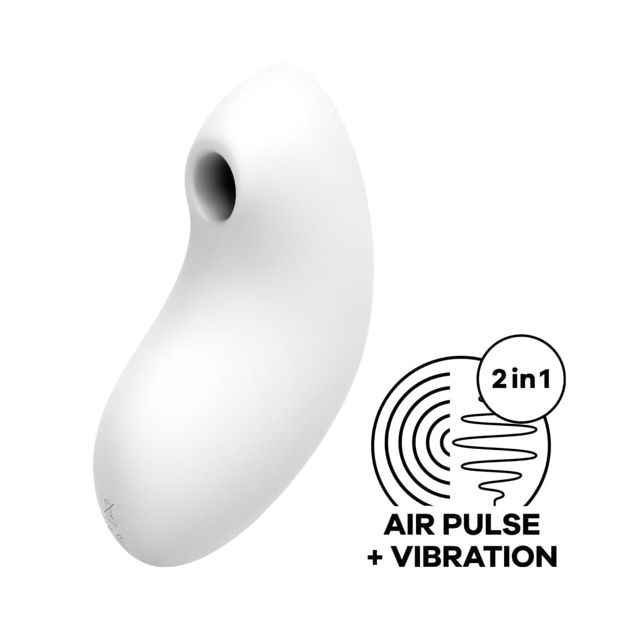 Satisfyer Vulva Lover 2 - léghullámos csikló vibrátor (fehér) Satisfyer Vulva Lover 2 - léghullámos csikló vibrátor (fehér)