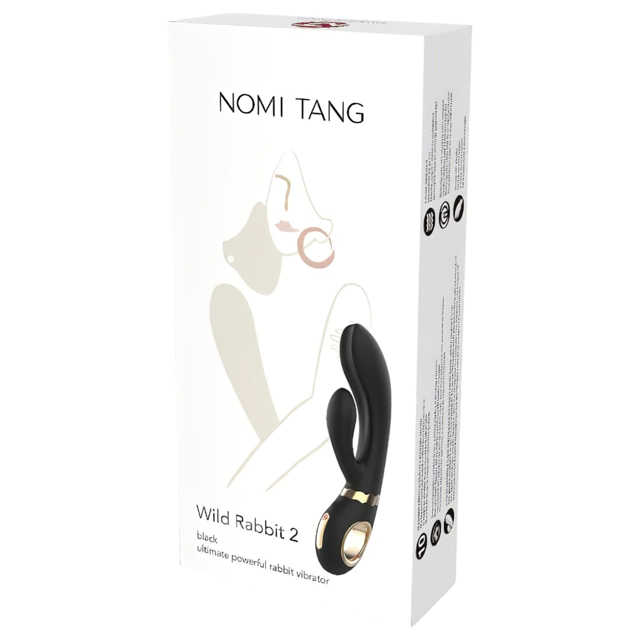Nomi Tang - akkus, csiklókaros G-pont vibrátor (fekete) Nomi Tang - akkus, csiklókaros G-pont vibrátor (fekete)