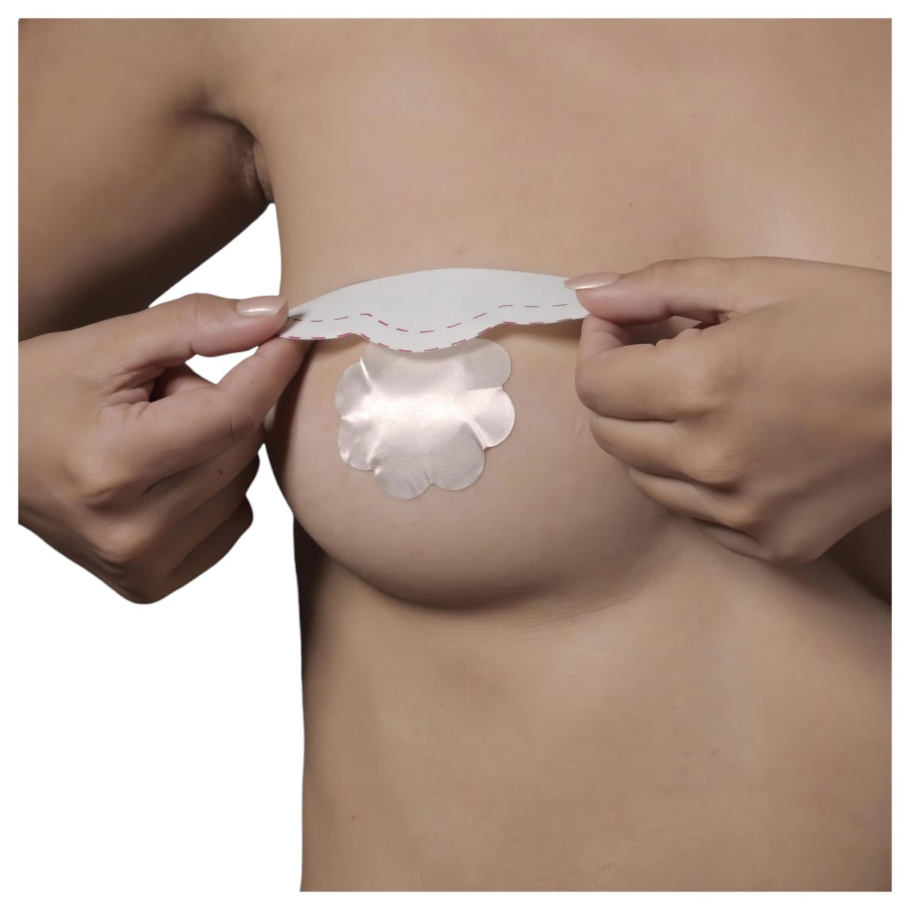 / Bye Bra F-H - láthatatlan mellemelő - pink (6db) / Bye Bra F-H - láthatatlan mellemelő - pink (6db)