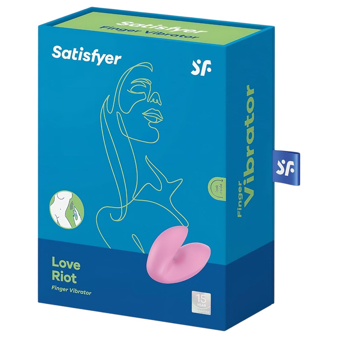/ Satisfyer Love Riot - akkus, vízálló ujjvibrátor (pink) / Satisfyer Love Riot - akkus, vízálló ujjvibrátor (pink)