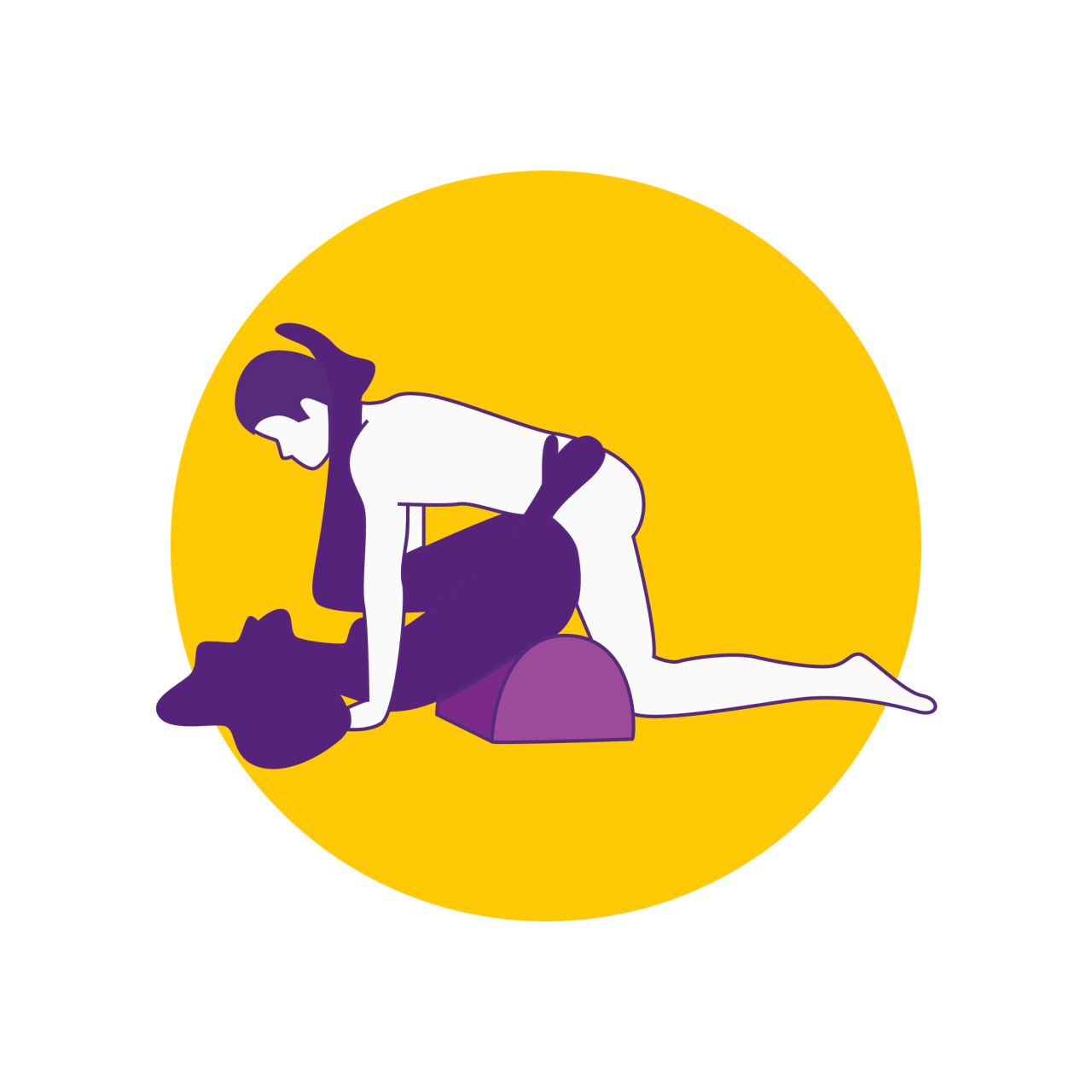 Desirel Magic Pillow - felfújható szexpárna - dildótartóval (lila) Desirel Magic Pillow - felfújható szexpárna - dildótartóval (lila)