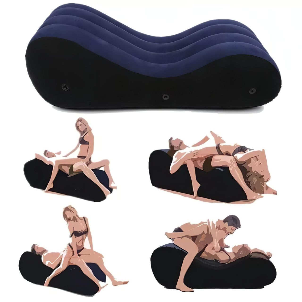 Magic Pillow - Felfújható szex szófa - nagy (kék) Magic Pillow - Felfújható szex szófa - nagy (kék)
