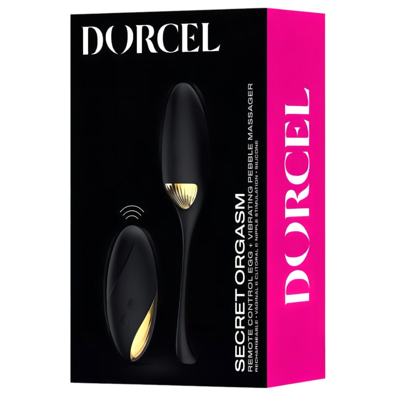 / Dorcel Secret Orgasm - vibrotojás (fekete) / Dorcel Secret Orgasm - vibrotojás (fekete)