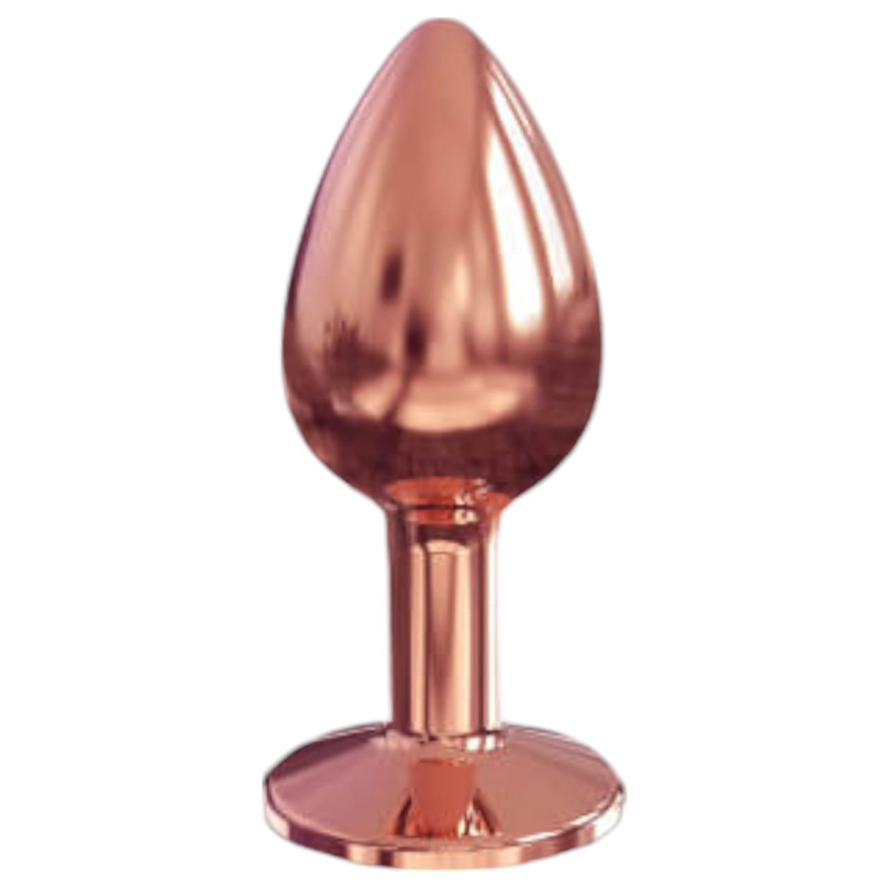 Dorcel Diamond Plug S - alumínium anál dildó - kicsi (rózsaarany)