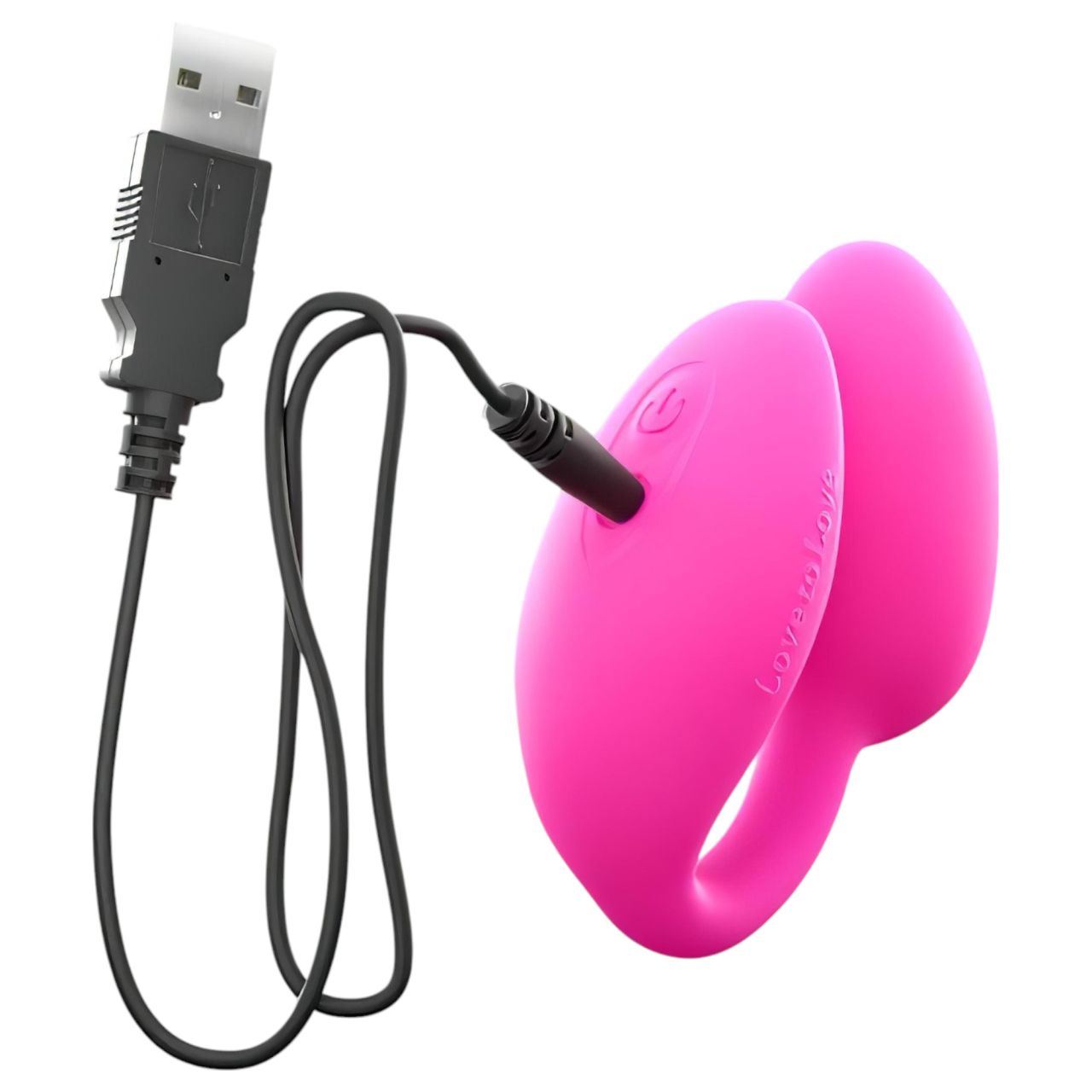 Love to Love Wonderlove - 2in1 csikló vibrátor (pink) Love to Love Wonderlove - 2in1 csikló vibrátor (pink)
