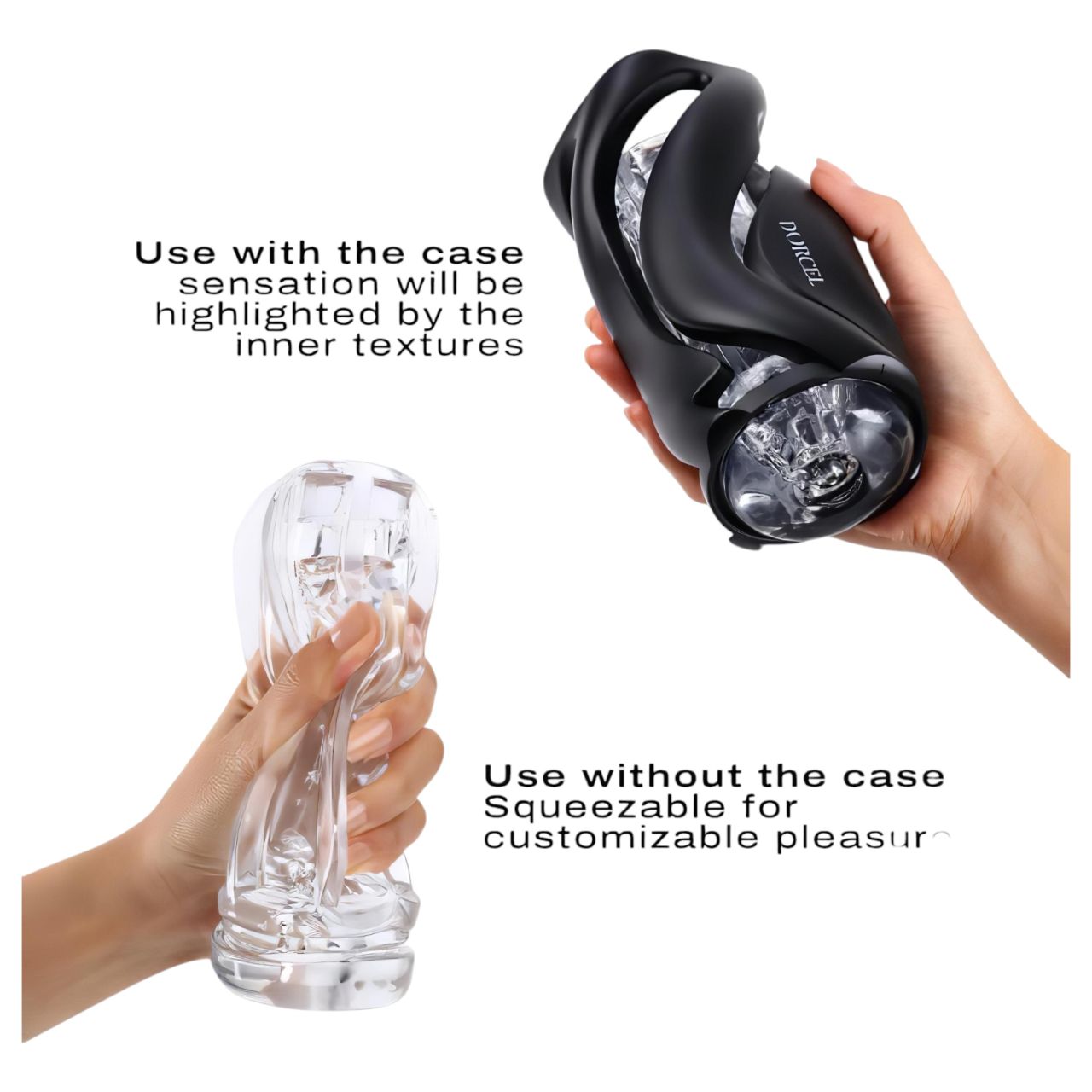 Dorcel Deep Blow - manuális szívó maszturbátor tokban Dorcel Deep Blow - manuális szívó maszturbátor tokban