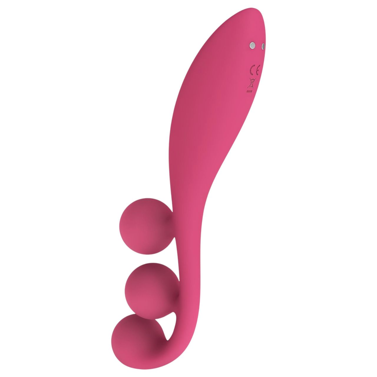 Satisfyer Tri Ball 1 - akkus, multifunkciós vibrátor (piros) Satisfyer Tri Ball 1 - akkus, multifunkciós vibrátor (piros)