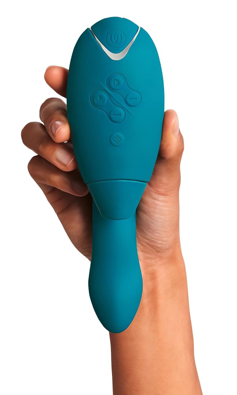 Womanizer Duo 2 - 2in1 G-pont vibrátor (zöld)