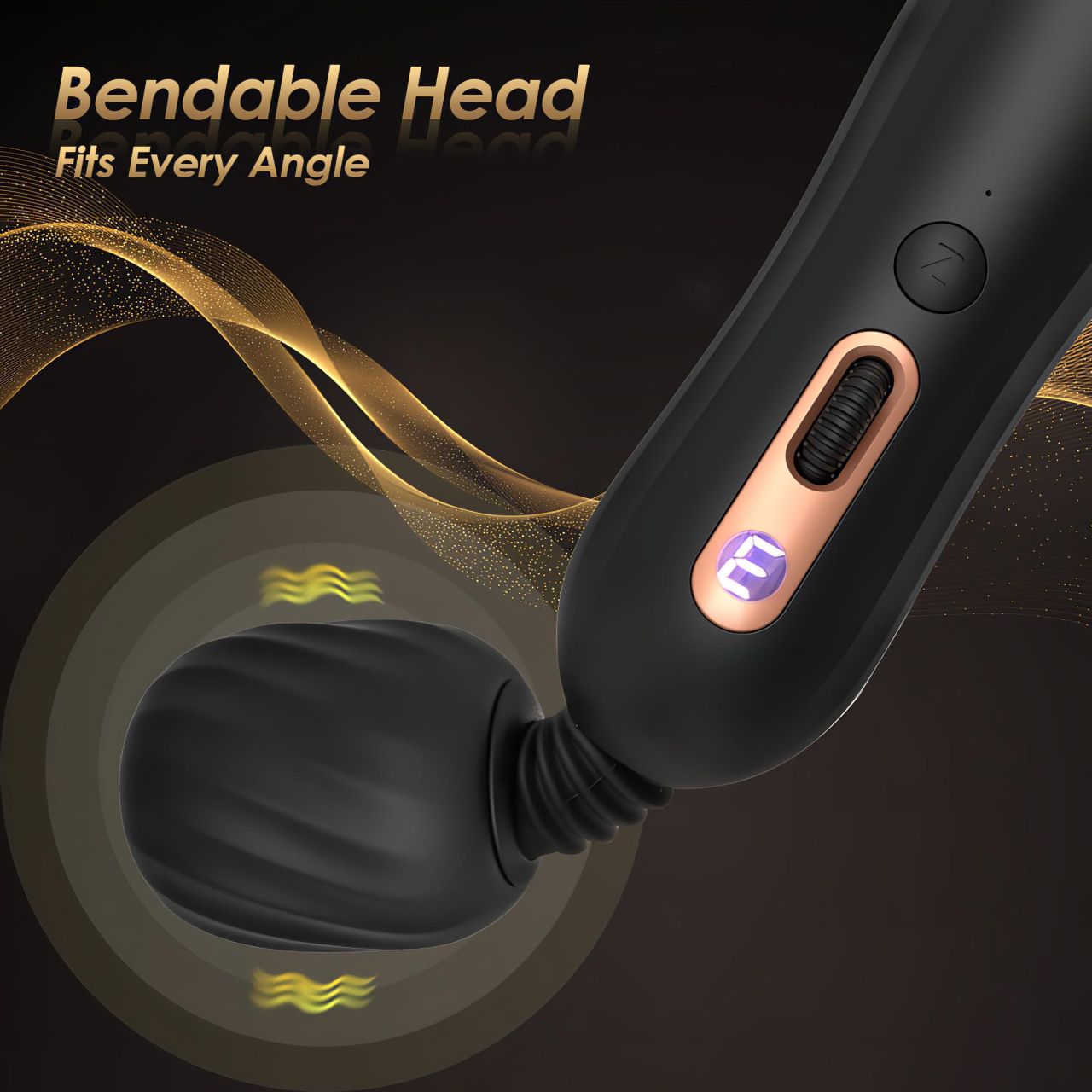 / Vibeconnect Myron Wand - melegítő masszírozó vibrátor / Vibeconnect Myron Wand - melegítő masszírozó vibrátor