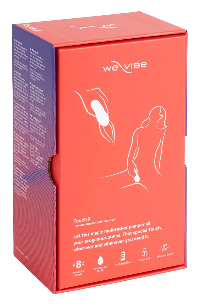 We-Vibe Touch X - akkus, vízálló csiklóvibrátor (korall)