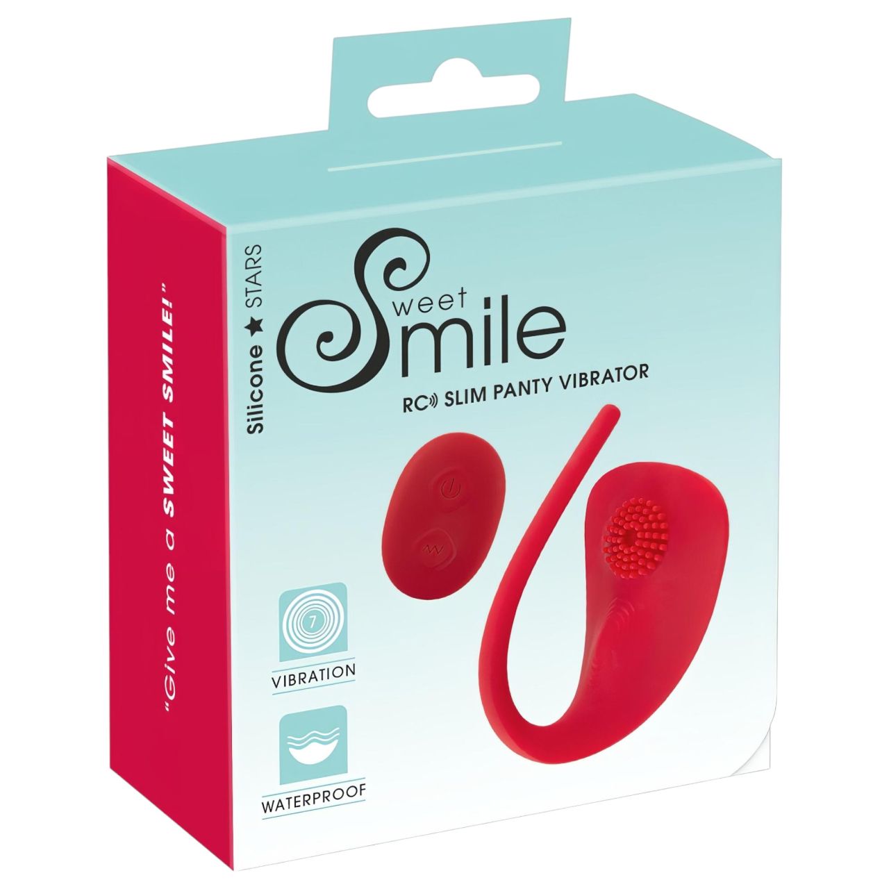SMILE Slim Panty - akkus, rádiós csikló vibrátor (piros) SMILE Slim Panty - akkus, rádiós csikló vibrátor (piros)